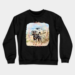 Dog - Doberman Pinscher Crewneck Sweatshirt